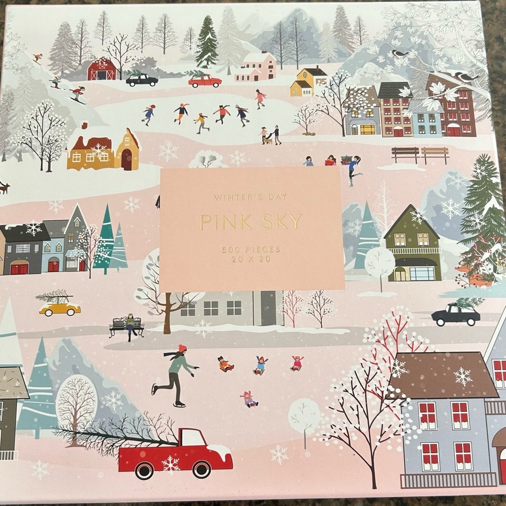 Pink Sky Winter’s Day Puzzle